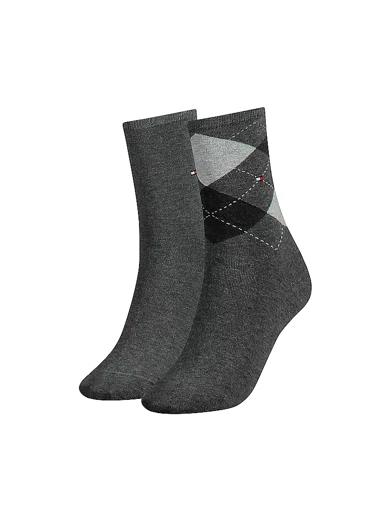 Tommy Hilfiger Socken Er Pkg Middle Grey Mel Grau